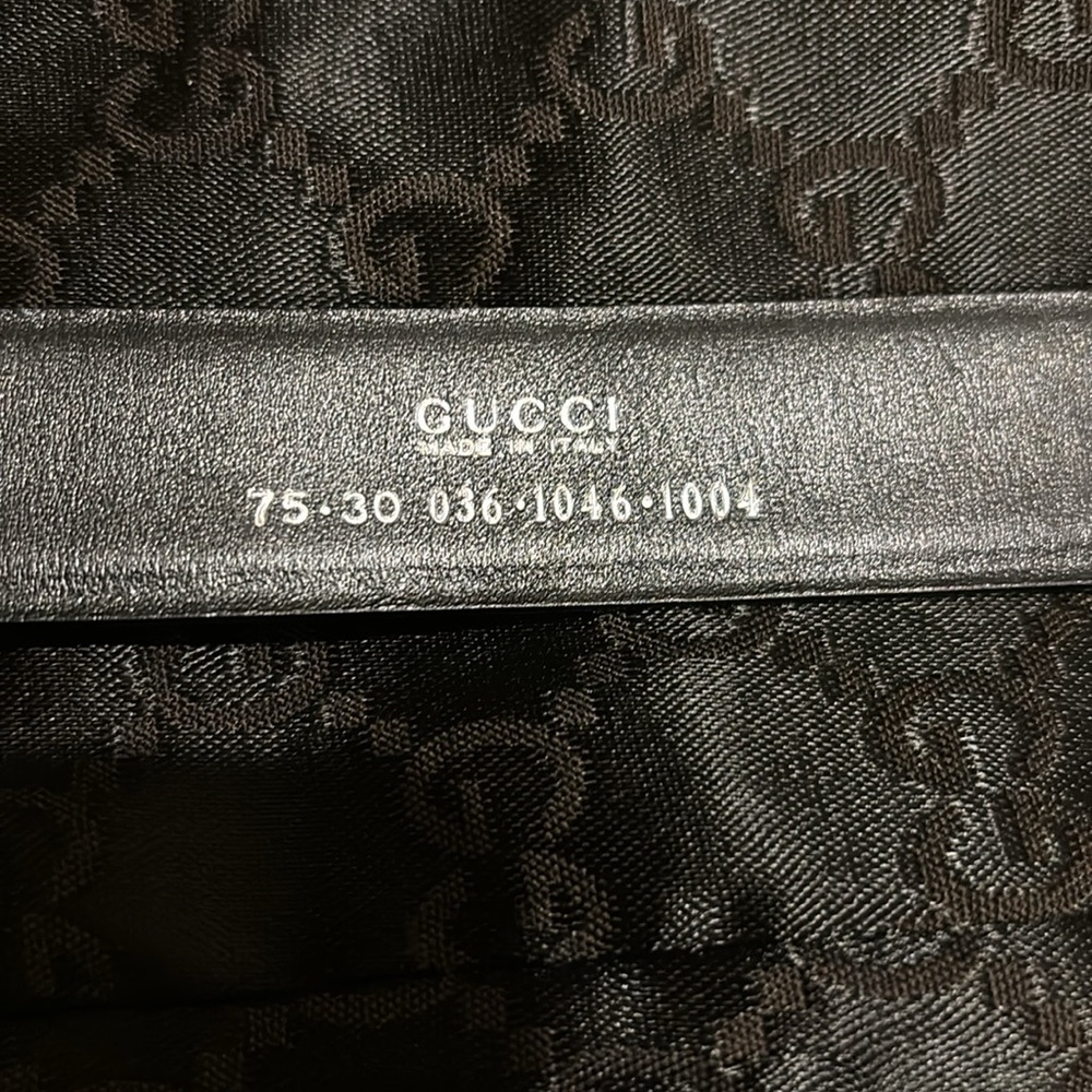 GUCCI Belt with Box and Dust Bag- 75 cm/ 30 in - Picture 6 of 13